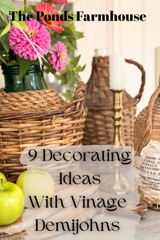 Thrifted fall decor finds: vintage candles and wooden tray