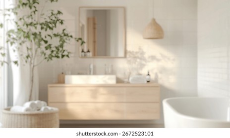 A well-organized mudroom showcasing Scandi minimalist principles, featuring neutral colors, natural materials, clean lines, and minimal clutter, creating a serene and functional space.