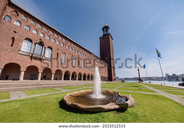 Ett Hem's courtyard during the late afternoon
