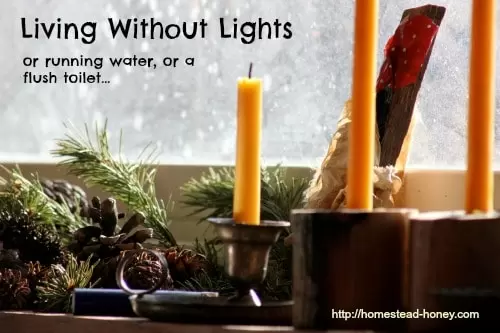 A glimpse into living off-grid with minimal artificial lighting