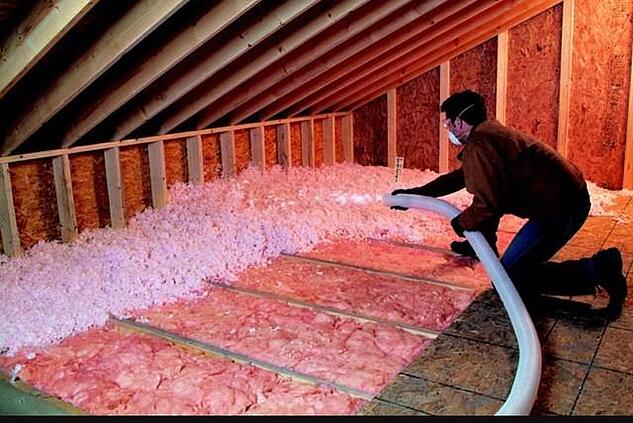 Attic Insulation Installation