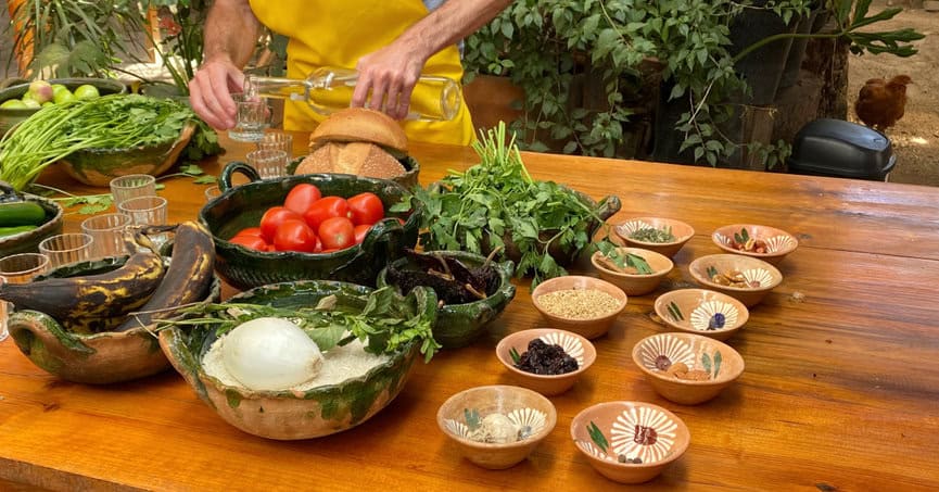 Mole Samples at Mercado 20 de Noviembre