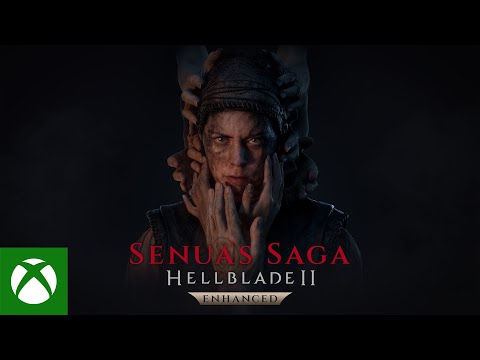 A dark and atmospheric scene showcasing Senua's internal struggles, with detailed facial expressions and lighting. This image highlights the game's focus on psychological depth and visual storytelling.