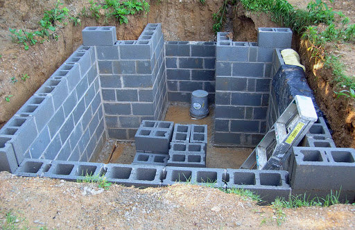 A well organized root cellar.