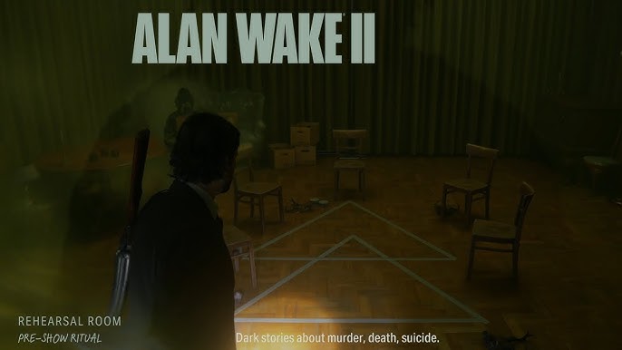 In-game screenshot showing Saga interviewing a suspect with realistic facial expressions and body language.