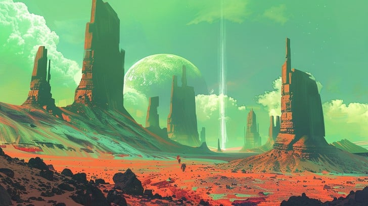 Borderlands on PC: A dynamic action shot from Borderlands 3 on PC, capturing a character in battle with enemies.