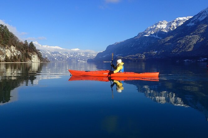 Paragliding over Interlaken