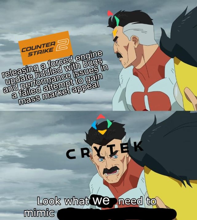 Visual representation of netcode differences: On the left, CS:GO with a higher tick rate showing smoother and more accurate data transfer. On the right, CS:GO Source with a lower tick rate showing potential for lag and less accurate hit registration.