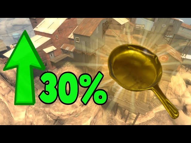 Screenshot of the Golden Frying Pan item description in Team Fortress 2