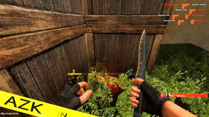 A cinematic image of the in-game action on a Counter-Strike monitor, highlighting the intense and competitive gameplay.