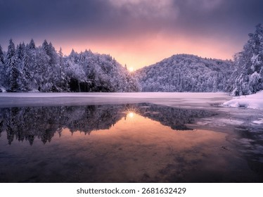 Kozjak Bridge at Sunrise