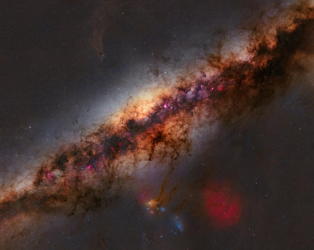 Milky Way over the Namib Desert