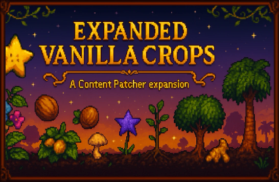 Screenshot of More Crops config.json highlighting the crop price settings