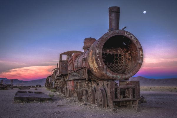 A photograph of the mirror effect after a rain