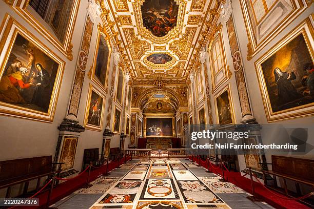 Close-up shot of Caravaggio's