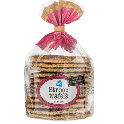 Stroopwafels at Albert Heijn supermarket