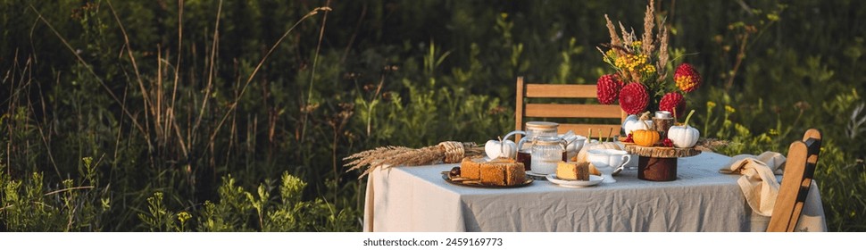 tea setting handmade pie beautiful 260nw-2459169773