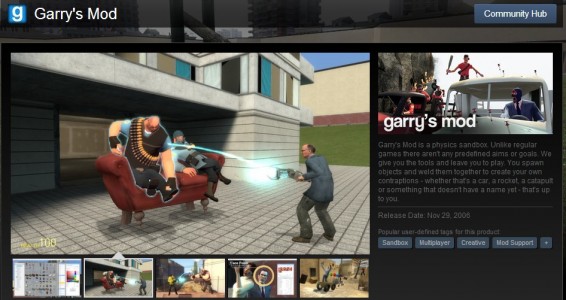 ## Garry's Mod: Where Physics and LUA Collide to C...