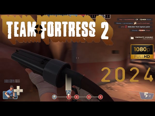 A TF2 Classic game is in session.