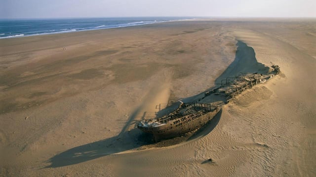 Skeleton Coast Landscape Namibia
