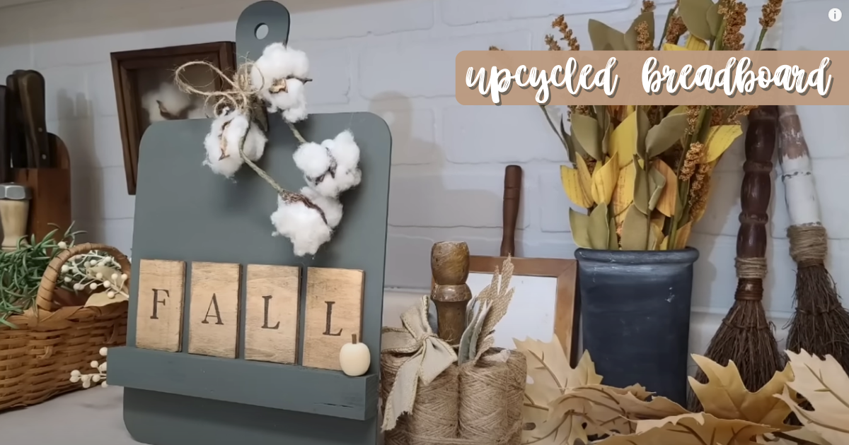 Upcycled Breadboard Display