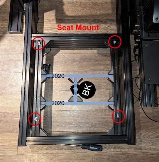 Close-up product shots of the Buttkicker Gamer2 transducer, showing the connections and adjustment knobs.