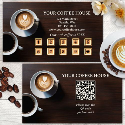 A person's hands holding a smartphone, scanning a QR code on a coffee shop table, with a welcome message displayed on the screen. This image represents the convenience and personalized interaction of QR code sign-ups for coffee shop loyalty programs.