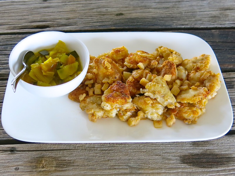 Cod Tongues and Bakeapple Jam