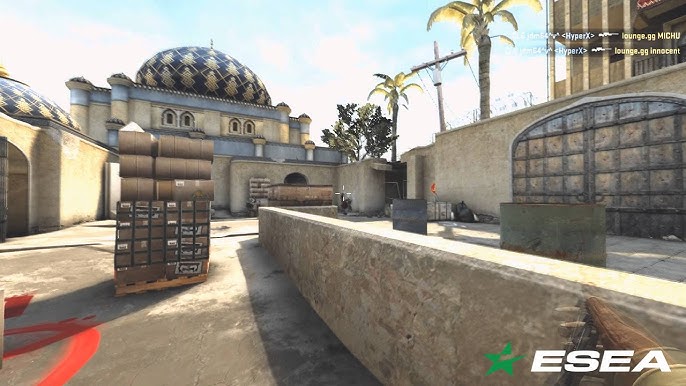 Counter-Strike: Source screenshot, tactical diagram of de_dust2's 'mid' area, showing common player routes and strategic choke points, annotated with labels and arrows, clean and minimalist design, include timings for rotations from T spawn.