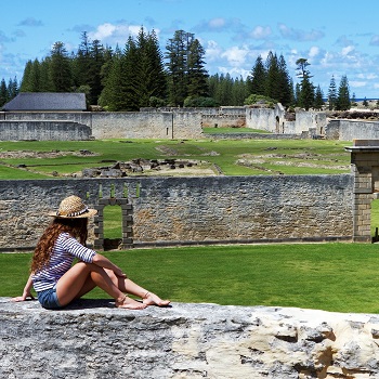 Norfolk Island Kingston ruins
