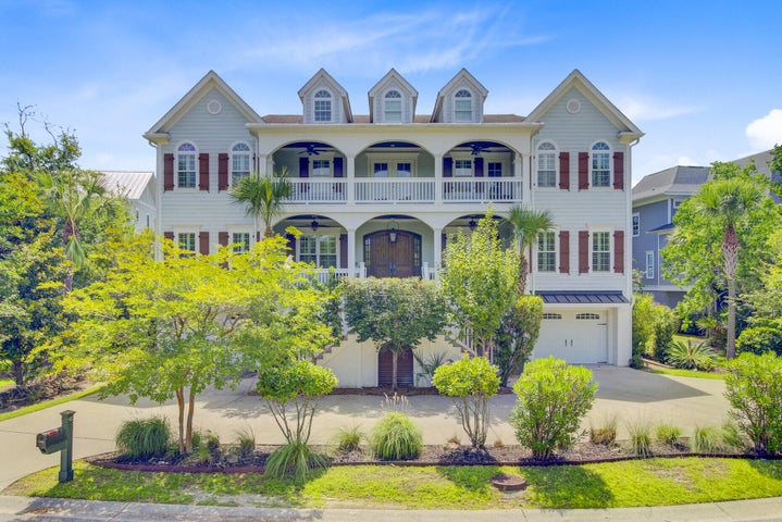 Another example of beautiful home landscaping and water containment