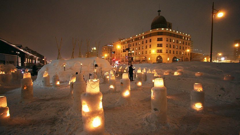 Otaru Winter Light Path Festival