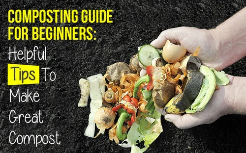 close-up sifting compost remove weed seeds