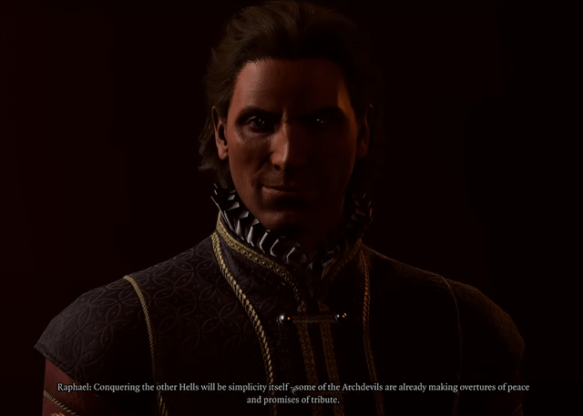 Divinity Original Sin 2, screenshot, dialogue options with the Sallow Man, highlight the optimal choice, clear text, in-game UI, slightly sinister character portrait.