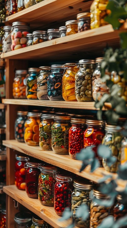 Pantry Jar Display