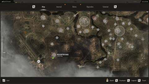 A side-by-side comparison of artifact hunting gameplay. The S.T.A.L.K.E.R. 2 side features a player character using a highly detailed detector emitting light rays to search for an artifact in a visually rich and dangerous swamp environment with god rays piercing through the mist and the glow of a nearby anomaly. The S.T.A.L.K.E.R.: Call of Pripyat side displays a similar scene, but with simpler character models, less detailed environments, and a more basic artifact detector.