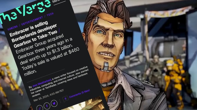 # Take-Two's Gearbox Grab: Vault Hunter Fortune or...