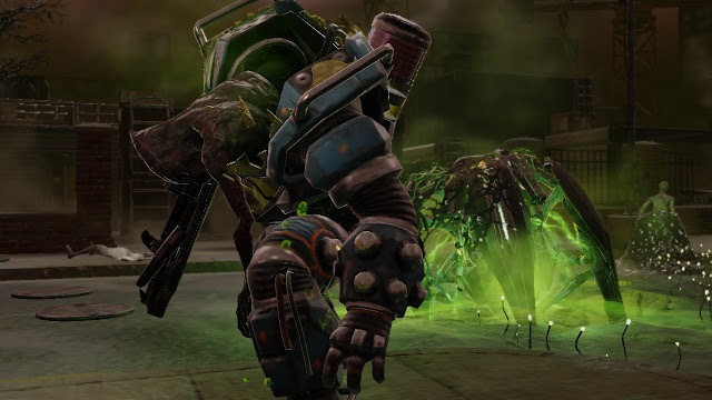 Long War 2 Andromedon: A visual representation of the Andromedon in Long War 2, showcasing both the initial armored form and the unarmored acid-spewing form, illustrating the increased tactical complexity.