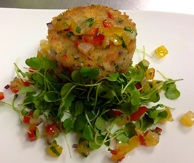 Fresh Salmon dish