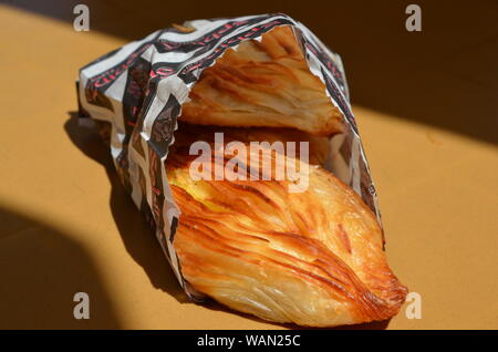 View of Fort St. Angelo and the fortifications of Valletta from a harbour cruise