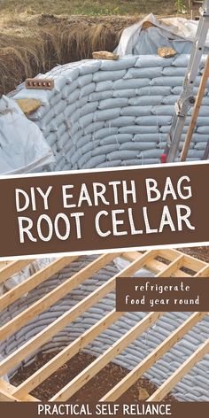 Diagram of a root cellar