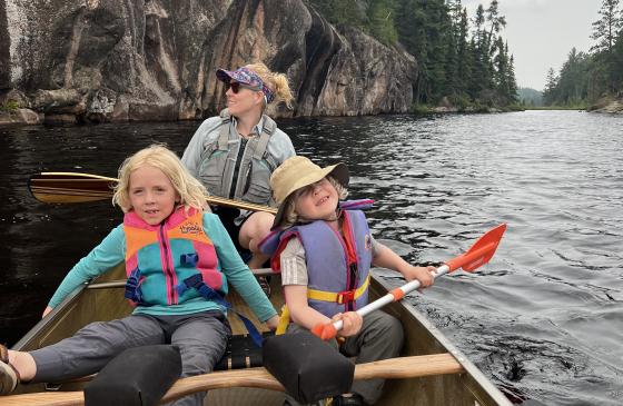 # Boundary Waters Family Canoe Trip: A Nurse's (Sl...