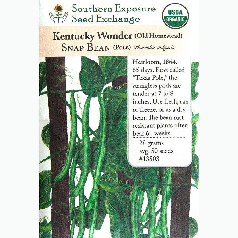 heirloom seed packets labeled with region