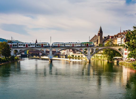 View of Baden, Switzerland.