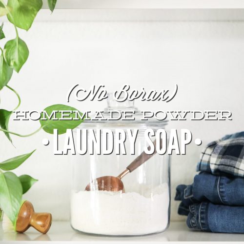 Homemade Laundry Soap