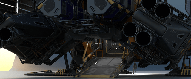 Example of ship customization