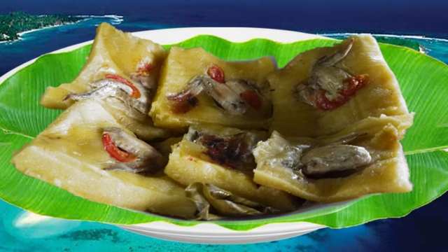 Champagne Beach aerial shot