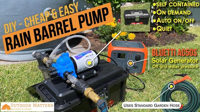 Downspout Diverter Installation