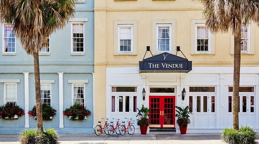 Exterior of The Vendue Hotel