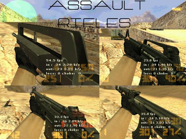 A side-by-side comparison of a highly detailed Counter-Strike 1.6 weapon skin and a simplified CS2 sticker design, highlighting the difference in visual complexity and artistic effort.